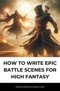 the title for how to write epic battle scenes for high fantasy