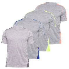 You want to feel free and comfortable as you exercise, but your clothes can get in the way. Our mens moisture wicking shirts are designed with exactly that in mind and are here to help you stay as dry and comfortable as possible, whether youre jogging, running, working out, or playing sports. Our drifit mens teeshirts is designed to strike the perfect balance between flexibility, breathability, and style! Our mens athletic shirts are the perfect choice for your daily workouts. Our mens active sh Drifit Tshirt Design, Short Sleeve Athletic Heather Top For Light Sports, Athletic Heather Activewear For Light Sports, Short Sleeve, Gray Moisture-wicking Sports Shirt, Gray Short Sleeve Tops For Training, Athletic Fit Breathable T-shirt In Athletic Heather, Athletic Heather Breathable Short Sleeve T-shirt, Athletic Heather Short Sleeve Gym Tops, Athletic Heather Short Sleeve Tops For Training