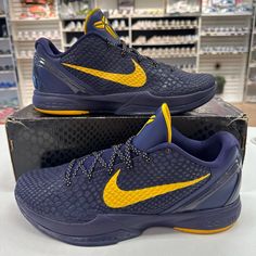 Size 13 - Nike Zoom Kobe 6 Vi Imperial Purple Original Box Included Ships Same/Next Day Dream Team Basketball, Imperial Purple, Kobe 6, Nike Zoom Kobe, Athletic Shoes Nike, Purple Sneakers, Gym Training, Nike Zoom, Dream Team