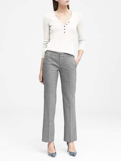 Banana Republic Petite Logan Trouser-Fit Lightweight Wool Pant Tailored Spring Pants With 5-inch Inseam, Classic Mid-rise Work Pants For Fall, Tailored Work Pants For Business Casual In Fall, Classic Mid-rise Business Dress Pants, Classic Mid-rise Dress Pants For Business, Classic Tailored Mid-rise Dress Pants, Classic Stretch Work Pants For Fall, Tailored Mid-rise Dress Pants For Business, Classic Fall Ankle-length Work Pants