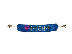 Made with blue Miyuki Delica beads Beaded part is: Width 1cm Length 8cm Adjustable size with the sliding knot  Comes with a jewelry pouch Mom Bracelet, Miyuki Delica Beads, Moms Bracelet, Sliding Knot, Delica Beads, Jewelry Pouch, Knot, Beaded Bracelets, Pouch