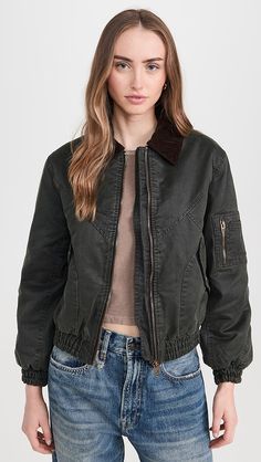 BLANKNYC Country Club Bomber Jacket | Shopbop Wardrobe Refresh, Blank Nyc, Corduroy Jacket, Long Sleeves Jacket, Country Club, Stretch Canvas, Zip Pockets, Bomber Jacket, Jackets & Coats