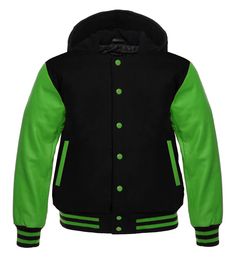 hoodie black green jackets Black Casual Varsity Jacket For Outdoor, Casual Black Varsity Jacket For Outdoor, Urban Black Windbreaker For College, Black Varsity Hooded Jacket For Streetwear, Black Hooded Varsity Hoodie, Casual Black Hooded Jacket For College, Green College Style Winter Outerwear, Green College Style Outerwear For Winter, Black Hooded Varsity Jacket For Outdoor