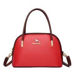 Color: Red Red Leather Handbags, Designer Bag, Classic Vintage, Leather Material, Luxury Handbags, Red Leather, Top Handle, Leather Handbags, Bags Handbags