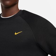 Nike x NOCTA Tech Fleece Crew 'Black' FD8457-010 Tech Fleece, Fleece Sweatshirt, Drake, Nike, Black