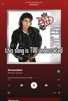 an mp3 player with the words'this song is 100 underrateded '