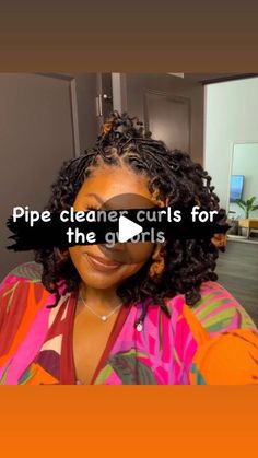 Loc Styles For Cruise, Crinkle Loc Styles, Loc Space Buns Styles Updo, Up Do Styles For Locs, Pipe Cleaner Loc Curls, Curly Loc Styles Black Women, Crochet Over Locs Protective Styles, Medium Loc Hairstyles Shoulder Length, Two Strand Twist Updo Locs