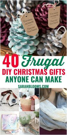 christmas gifts that are made from pine cones