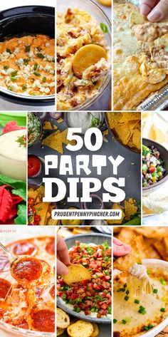 50 party dips that are delicious and easy to make for your next celebration or special occasion