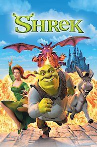 shrek the animated movie poster