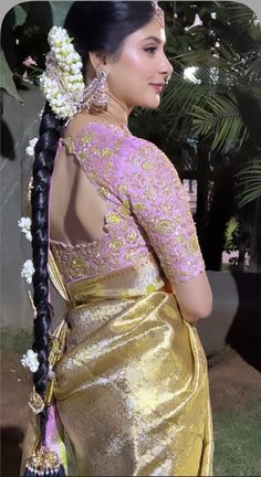 Latest Bridal Blouse Designs, Bridal Sarees South Indian, Pattu Saree Blouse Designs, Wedding Saree Blouse, Fashionable Saree Blouse Designs