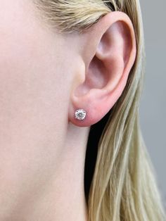 Enhance your elegance with our Tulip Diamond Stud Earrings, a unique blend of art and luxury. Crafted with precision, each earring showcases lab-created diamonds of F Color and VS clarity, ensuring both brilliance and purity. The highlight of these studs is their distinctive tulip-shaped design, which elegantly cradles two round cut, brilliant diamonds in a secure 4-prong setting. This intricate detailing not only adds a touch of nature-inspired beauty but also symbolizes growth and renewal. Available in a range of sizes from .32 carats to an impressive 2 Choose Your Total Carat Weight, these earrings are tailored to suit every preference. Choose from the timeless elegance of 18K white, yellow, rose gold, or the sleek sophistication of platinum to perfectly complement your individual style Round Brilliant Cut Cluster Earrings For Formal Occasions, Round Brilliant Cut Cluster Earrings For Formal Events, Formal Round Brilliant Cut Cluster Earrings, Formal Brilliant Cut Cluster Earrings, White Platinum Hallmarked Earrings, Classic Round Bridal Earrings In 14k Gold, Elegant Gia Certified Round Diamond Earrings, Classic Yellow Gold Bridal Earrings For Anniversary, Classic 14k Gold Round Bridal Earrings