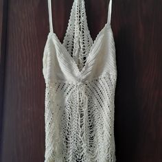 This Top Leaves Nothing To The Imagination. Beaded Sheer Camisole Top Size Med Never Worn From Smoke Free Home. Grmp Backless Camisole For Beach, V-neck Tank Top For Beach Party, Beach Season Party Tank Top, Fitted Cami Tank Top For Beach Season, Fitted Backless Tank Top For Beach, Party Cami Tops For Beach Season, Beachwear Tops For Club And Beach Season, Fitted V-neck Tank Top For Beach, Fitted Camisole For Beach Season