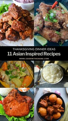 Are you looking for recipes for Thanksgiving Dinner that isn't turkey? Look no further, here are recipes for an Asian Inspired Thanksgiving Dinner. There are sides dishes, desserts, and mains to make for a successful dinner to host or to bring a dish to a party. Be sure to read more for more details on how to make a successful Thanksgiving dinner this year!