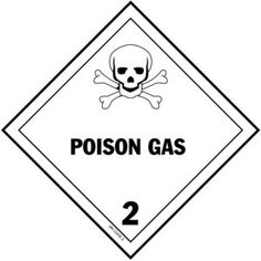 a sign with a skull and crossbones on it that says, poison 6