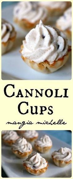 the book cover for cannoli cups by mary mitchelle, with an image of cupcakes and whipped cream