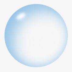 an image of a light blue ball on a white background for use in web design