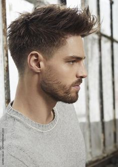 Faded Haircut, Mens Haircuts Short Hair, Quiff Hairstyles, Men's Short Hair, Men Hair Color