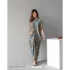 Length: 125cm Bust: 90-125cm All size fit S-XL Material: satin Traditional Batik Print Short Sleeve Maxi Dress, Traditional Batik Print Maxi Dress With Short Sleeves, Spring Batik Print V-neck Kaftan, Bohemian Tie-dye V-neck Kaftan, Batik Dress, Ethnic Dress, Bohemian Dress, Boho Dress, Dress Clothes For Women