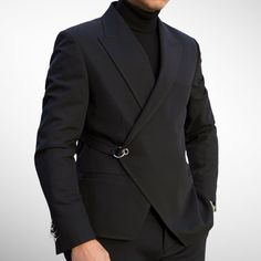 [Promotion] 68 Impressive Black Blazer For Men Tips You Have To Try At Once #blackblazerformen Mens Wide Peak Lapel Blazer, Unique Blazers For Men, Modern Suits Men, Dog Bedroom Ideas, Black Blazer Outfit Men, Minecraft Dog, Tailored Menswear, Blazer Design