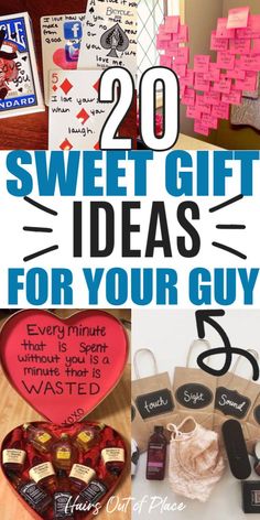 sweet gift ideas for your guy that are easy to make and great for valentine's day