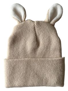 Baby’s First Bunny Hat! Perfect for baby's first Easter. A hospital bag necessity & perfect for introducing your baby to the world. This soft & stretchy hat is available in only one size: newborn! Material: 100% Polyester Imported Care Instructions: Hand Wash Cold Lay Flat to Dry Bunny Hat, White Bunny, Hospital Bag, Warm White, How To Introduce Yourself, Lay Flat, Care Instructions, Hand Wash, Easter