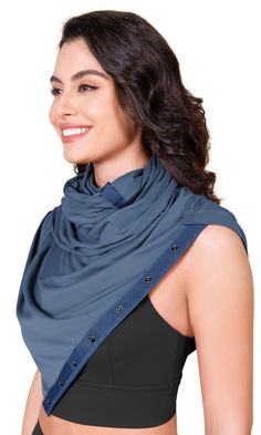 PRICES MAY VARY. Designed for everyday casual wear Soft as Cloud: Buttery soft fabric with a cloud-like feel, 4-way stretch make all your movements as smooth as butter. Weightless: Luxurious comfort and lightweight, it feels almost weightless. Customizable Snap Scarf: Measures 58" L x 27" W. Premium metal snaps on either ends make it easy to customize the look and fit. Versatile: Can be style as a scarf, wrap, shawl, cape cardigan and more. A great gift for Christmas, birthdays, mother’s day, an Versatile Lightweight Solid Tops, Wide Leg Lounge Pants, Squat Proof, Photo Storage, Shawls And Wraps, Womens Scarves, Soft Fabrics, Mother’s Day, Shawl