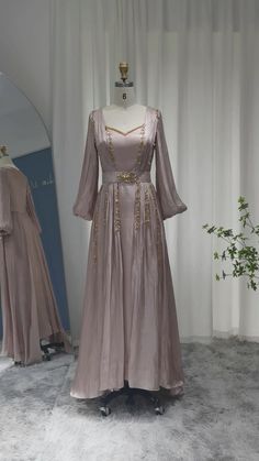 Dreamy Vow Luxury Dubai Moroccan Kaftan Blue Evening Dresses for Women – DreamyVow Turkish Wedding Guest Dress, Custom Flower Girl Dress, Yellow Evening Dresses, Grey Evening Dresses, Arabian Dress, Champagne Evening Dress, Muslim Evening Dresses, Gold Evening Dresses, Moroccan Kaftan