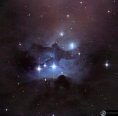 an image of the stars in the sky