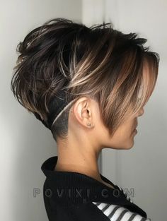 34 Innovative Undercut Bob Haircut Ideas 2024 for Fine, Short, Curly, Long and Short Fringed Hair Undercut Haircut Women, Short Undercut Hairstyles For Women, Blond Pixie, Undercut Bob Haircut, Undercut Hairstyles Women, Undercut Bob, Hair Shadow, Bob Hairstyles For Thick