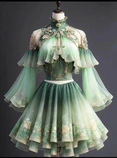 Fest Outfits, Old Fashion Dresses, Fantasy Dresses, Dress Design Sketches, Fantasy Gowns, Pretty Prom Dresses, Fairytale Dress, Fantasy Dress, Really Cute Outfits