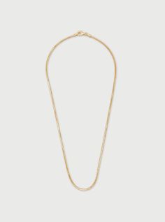 NECKLACES Gold Vermeil Jewelry, Jewelry Essentials, Demi Fine Jewelry, Dremel, Classic Collection, Snake Chain, Chain Styles, Modern Woman, Gold Vermeil