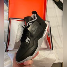 Brand New With Box!! Rare! Michael Jordan, Kobe, Gucci Modern Low-top Air Jordan 4 Sneakers, Air Jordan 4 Leather For Streetwear With White Sole, Air Jordan 4 Leather Sneakers White Sole For Streetwear, Modern Air Jordan 4 Low-top For Sports, Modern Low-top Air Jordan 4 For Sports, Modern Low-top Air Jordan 4 Sports Shoes, Modern Low-top Air Jordan 4 With Boost Midsole, Modern Low-top Air Jordan 4, Modern Air Jordan 4 For Streetwear