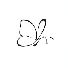 a black and white drawing of a butterfly on a white background with the word love written below it