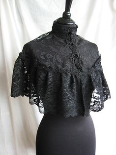 Lace Shrug, Victorian Pattern, Victorian Steampunk, Victorian Clothing, Pastel Goth