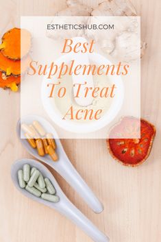 We reviewed the best supplements and vitamins for acne and pimples. If you suffer from acne, you need to read this... Vitamins For Acne, Acne Supplements, Teenage Acne, Natural Oils For Skin