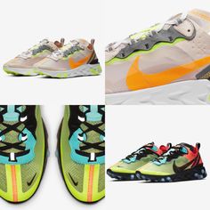 Two flavors in one of 2018’s most coveted sneakers land this Thursday at 11AM // Nike Sportswear // React Element 87 // Hyper Fusion or Touch Of Lime // US Men’s Sizes 6-13 // $160 //  . . . #MODA3 #milwaukee #historicthirdward #thirdwardmke #nikesportswear #reactelement87 #hypekicks #msxsneakers #swooshgang #freshkicks #sneakerfreaker Functional Gore-tex Trail Running Shoes Impact Resistant, Sporty Gore-tex Running Shoes Impact Resistant, Dynamic Gore-tex Sneakers With Vibram Sole, Dynamic Gore-tex Trail Running Shoes With Vibram Sole, Nike React Element 87, Fresh Kicks, Us Man, Nike Sportswear