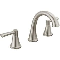 two handle bathroom faucet with side sprayer