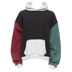 ALEXANDER WANG multicolour colorblocked panelled hoodie sweatshirt M Reference: YIKK/A00024 Brand: Alexander Wang Designer: Alexander Wang Material: Cotton Color: Multicolour, Grey Pattern: Solid Closure: Pullover Extra Details: Discreet logo at left chest. Made in: Portugal CONDITION: Condition: Excellent, this item was pre-owned and is in excellent condition. This piece appears to be unworn and is in great condition. Comes with: Style code present (Generic) SIZING Designer size: M Size referen White Color Block Sweater For Streetwear, Sporty Winter Color Block Sweater, Sporty Color Block Sweater For Winter, Color Block Hoodie Sweatshirt In Athleisure Style, Color Block Athleisure Hoodie Sweatshirt, Fall Streetwear Sweatshirt With Contrast Panels, Fall Contrast Panels Sweatshirt For Streetwear, Fall Sweatshirt With Contrast Panels For Streetwear, Fall Color Block Crew Neck Hoodie