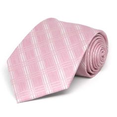 Spoil yourself with our line of Regent Morris Neckwear®. A clean and simple pink plaid tie, made from a heavyweight blend of linen and silk. Perfect for chic everyday wear or spring/summer formal events. Traditional width with an extra long 63-inch length for big and/or tall men. Product Features • Regent Morris Neckwear® • Traditional 3.5" width, at the widest point • Extra long 63" length, tip to tip • Matching keeper loop • Made from 50% Linen, 50% Silk • Imported Summer Formal, Tall Men, Designer Ties, Plaid Tie, Character Inspo, Pink Tie, Pink Ties, Striped Tie, Pink Plaid