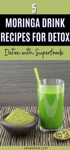 Revitalize your body with these refreshing Moringa drink recipes for detox. Superfood Smoothie Bowl, Healing Salve Recipe, Delicious Green Smoothie