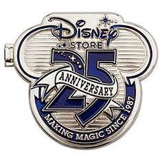 the 25th anniversary pin for disney store