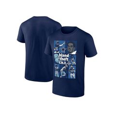 There is nothing bland about this Dallas Cowboys Pick Six T-Shirt. It is a stunning tribute to the Pick-Six King, DaRon Bland, who housed more interceptions in 2023 than any player in NFL history. Celebrate Bland all season long and beyond with this swaggy Fanatics tee, which is as clutch as the Dallas Cowboys defensive back.There is nothing bland about this Dallas Cowboys Pick Six T-Shirt. It is a stunning tribute to the Pick-Six King, DaRon Bland, who housed more interceptions in 2023 than any Blue T-shirt With Character Print For Streetwear, Blue Cotton Tops For Fan Conventions, Blue Fan Apparel T-shirt For Fan Events, Band Merch Blue T-shirt With Sublimation Print, Blue Crew Neck Shirt With Band Merch, Blue Graphic Print T-shirt For Fan Conventions, Blue Fan Apparel Tops With Character Print, Blue Cotton T-shirt For Fan Events, Blue Sublimation Print Tops For Fans