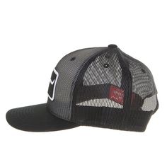 Kimes Ranch Trucker Cap White mesh Black with red logo KR-TRUCKER-BLK This Kimes Ranch trucker cap is an adjustable snapback that has a black front with a red logo stitched in the middle and white mesh backing. Kimes Ranch, Cap White, Red Logo, White Mesh, Trucker Cap, In The Middle, A Black, The Middle, Trucker Hat