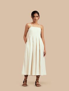 Womens Dress, Midi Dress, Beige Dress, Womens Clothing, Casual Dress, Cotton Dress, Beige Casual Outfit, Casual outfit, Spring Outfit, Summer Dress, Summer Style, Vintage Style, Pleated Dress, Casuals, Summer Wear, Sustainable Fashion, Womens Casual Wear, Vintage Dress, Linen Dress, Made in India, Summer Dress Casual Outfit Spring, Mia Dress, Beige Dress, Cotton Linen Dresses, Clothing Casual, Dress Beige, Beige Dresses