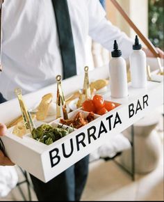 Mozzarella Bar Wedding, Event Catering Ideas Food Bars, Burrata Bar Wedding, Creative Catering Ideas, Event Food Ideas Catering, Palm Springs Wedding Aesthetic, Pasta Themed Party, Event Activation Ideas, Burrata Bar