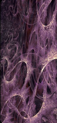 an abstract purple background with swirls and bubbles