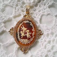 Bottom Bracket (Czech Republic Imported Rhinestones) 24k Roman Style Only Pendant Gold Cameo Jewelry For Party, Roman Style, Roman Fashion, Bottom Bracket, Czech Republic, Womens Jewelry Necklace, Jewelry Necklaces, Necklaces, Women Jewelry