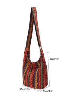 Bohemian Red Rectangular Bucket Bag, Red Bohemian Rectangular Bucket Bag, Bohemian Shoulder Bag With Mobile Phone Bag For Vacation, Bohemian Pouch Beach Bag For Travel, Bohemian Multicolor Bucket Bag With Adjustable Strap, Bohemian Multicolor Bucket Bag With Removable Pouch, Bohemian Rectangular Canvas Bag For Everyday Use, Bohemian Multicolor Pouch Beach Bag, Bohemian Large Capacity Rectangular Canvas Bag