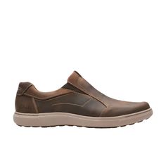 Casual Brown Loafers With Arch Support, Slip-ons With Cushioned Footbed And Moc Toe, Leather Low-top Slip-ons With Arch Support, Leather Low-top Slip-on Sneakers With Arch Support, Cushioned Slip-on Walking Shoes With Moc Toe, Cushioned Slip-on Sneakers With Moc Toe, Leather Slip-on Sneakers With Arch Support, Brown Slip-ons With Arch Support, Brown Slip-on Sneakers With Cushioned Footbed